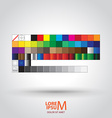 palette guide vector image vector image