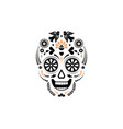 day of the dead dia de los muertos background vector image vector image