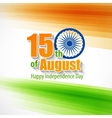 creative indian independence day concept vector image