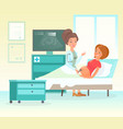 ultrasound pregnancy vector image