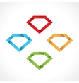 diamonds vector image vector image