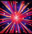 red purple rays starburst holiday background vector image