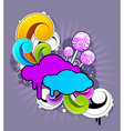 abstract background vector image vector image