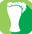 glass of beer icon vector image