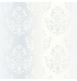 intricate white satin wedding pattern vector image vector image
