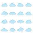 cloud vector image vector image