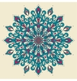 hand drawn mandala vector image vector image