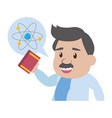 scientific laboratory science vector image