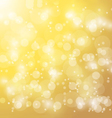 abstract bokeh blur gold background vector image
