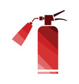 fire extinguisher icon vector image