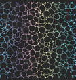 holographic ink bleed seamless pattern in rainbow vector image