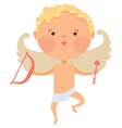 cupid angel vector image vector image