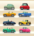 car icon set-6 vector image vector image