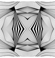 seamless abstract geometric pattern vector image vector image