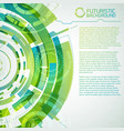 freshness circles design elements vector image vector image