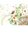 background flower vector image