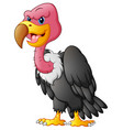 cute vulture cartoon vector image