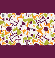 abstract seamless pattern design with random vector image