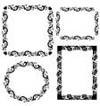 frame patterned vector image