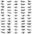 airplane vector image