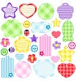 scrapbook elements vector image