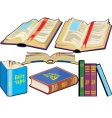 books vector image vector image
