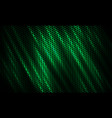 dark green hexagon tech colorful sport background vector image vector image