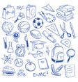 school education science geography biology vector image vector image