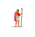 dionysus sign the mythological greek god of wine vector image vector image