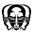 sign of space aliens vector image