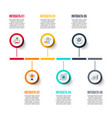 creative concept for infographic vector image
