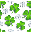 background seamless pattern with 3d patricks vector image vector image