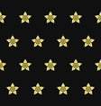 vanilla flower seamless pattern on dark background vector image vector image