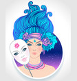 gemini astrological sign vector image vector image