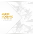 background abstract polygon triangle vector image