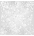 background of snowflakes vector image
