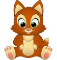 cute kitten vector image