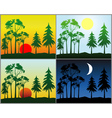 time of day vector image