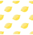 bright lemon seamless pattern vector image vector image