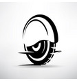 self-balbancing electric monowheel transport vector image