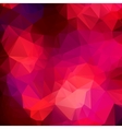 pink purple abstract background polygon vector image vector image