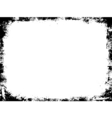 grunge border vector image vector image