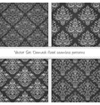 damask ethnic seamless textile pattern vector image