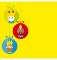 three kings of orient vector image