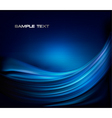abstract blue background with neon elements vector image vector image
