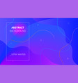 wavy abstract background vector image