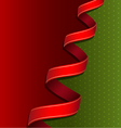festive christmas background vector image vector image