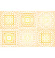 seamless luxurious gold vintage texture in retro vector image