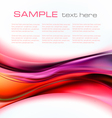 colorful elegant abstract vector image vector image