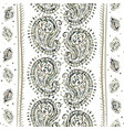 indian seamless pattern wallpaper vector image